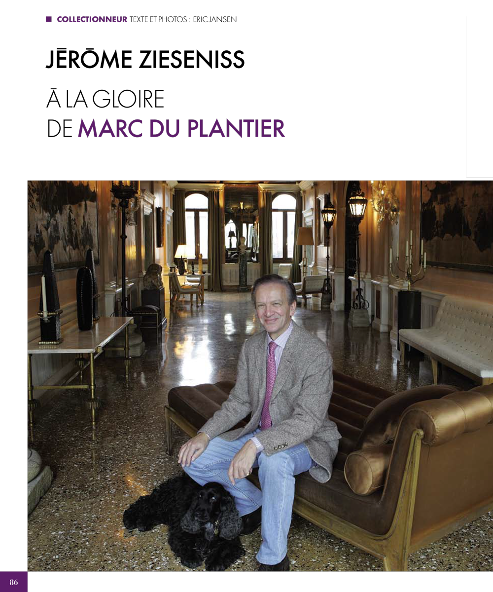 Jérôme Zieseniss : À la gloire de Marc du Plantier