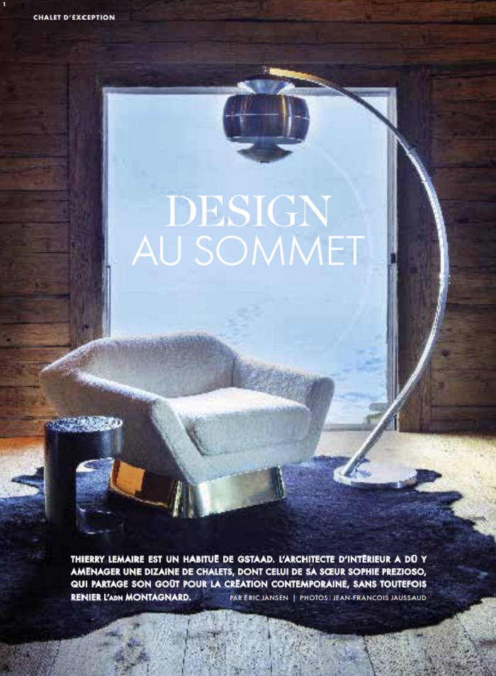 Thierry Lemaire : Design au sommet