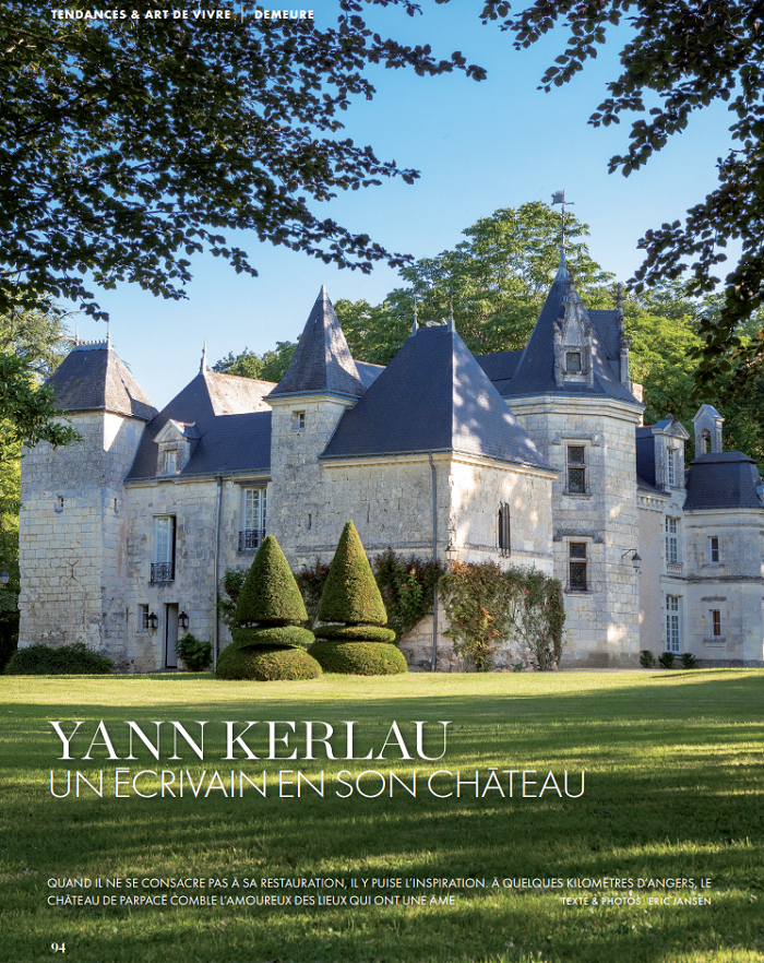 Yann Kerlau : Un écrivain en son château