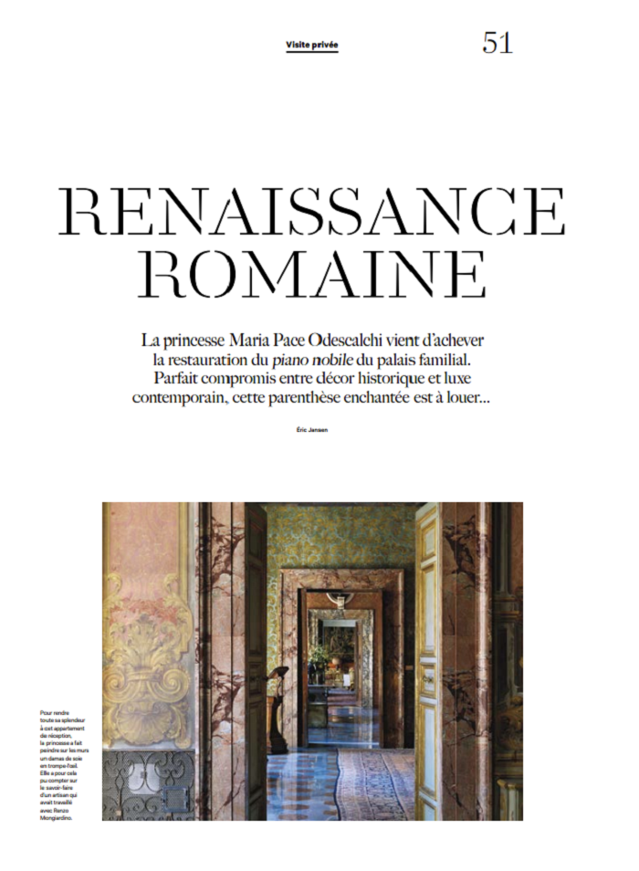 Maria Pace Odescalchi : Renaissance romaine