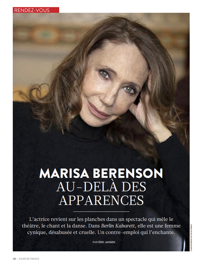 Marisa Berenson : Au-delà des apparences
