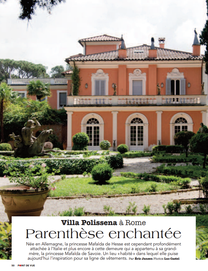 Villa Polissena à Rome : Parenthèse enchantée